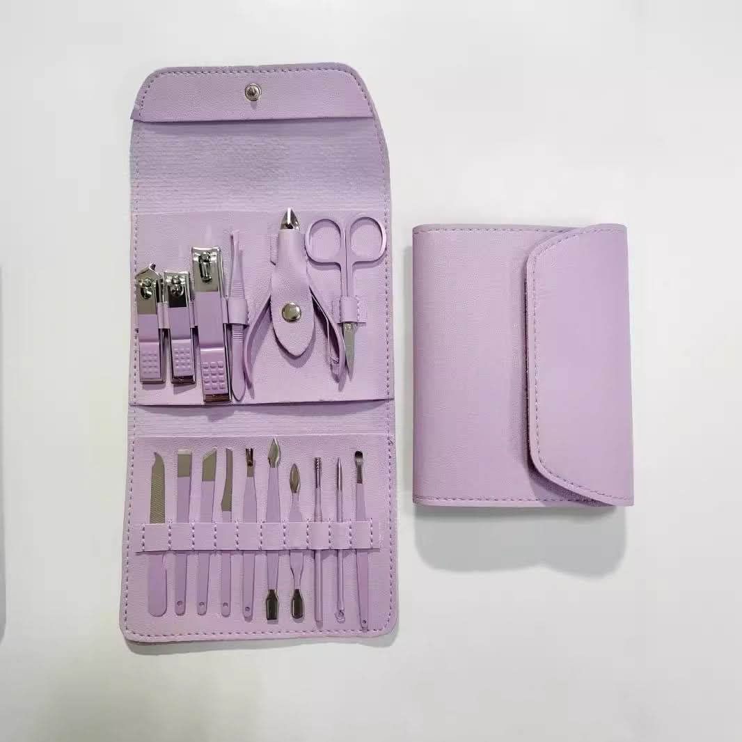 4-Piece Nail Clipper & Manicure Set - Compact Folding Package