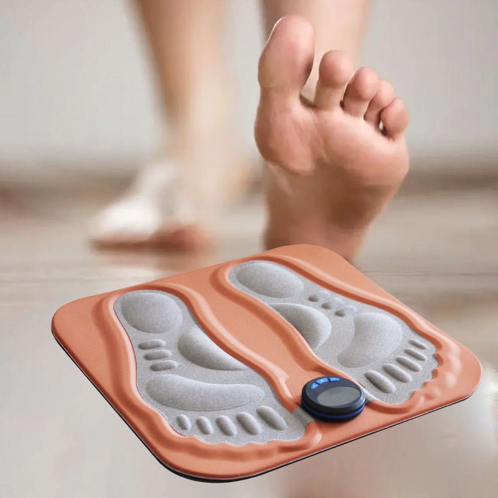 Smart EMS Foot Massager – Microcurrent Therapy Pad for Relaxation & Pain Relief
