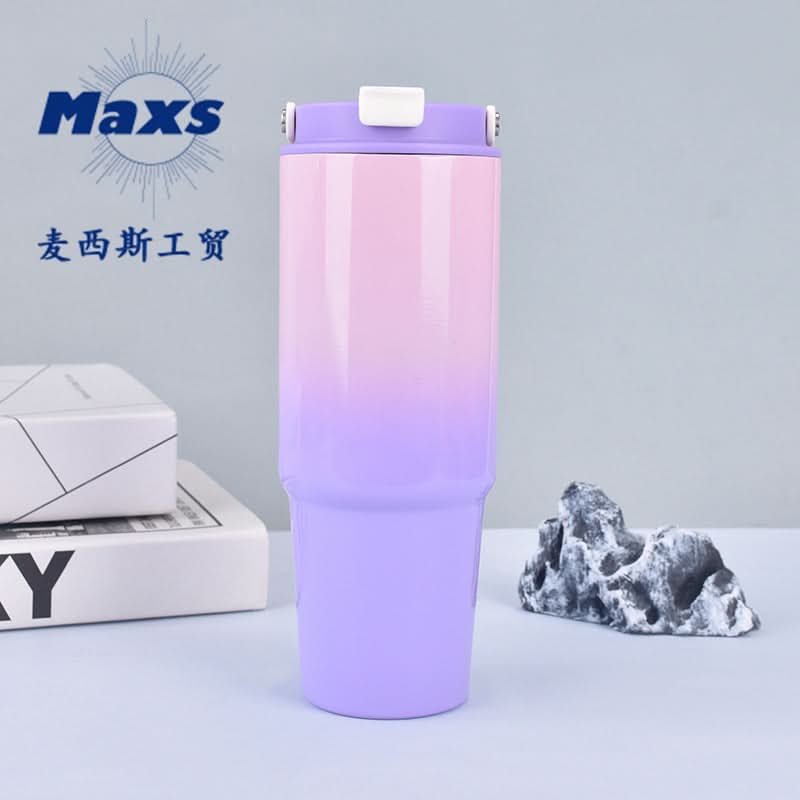 Stainless Steel Vacuum Insulated Tumbler – Gradient Travel Mug