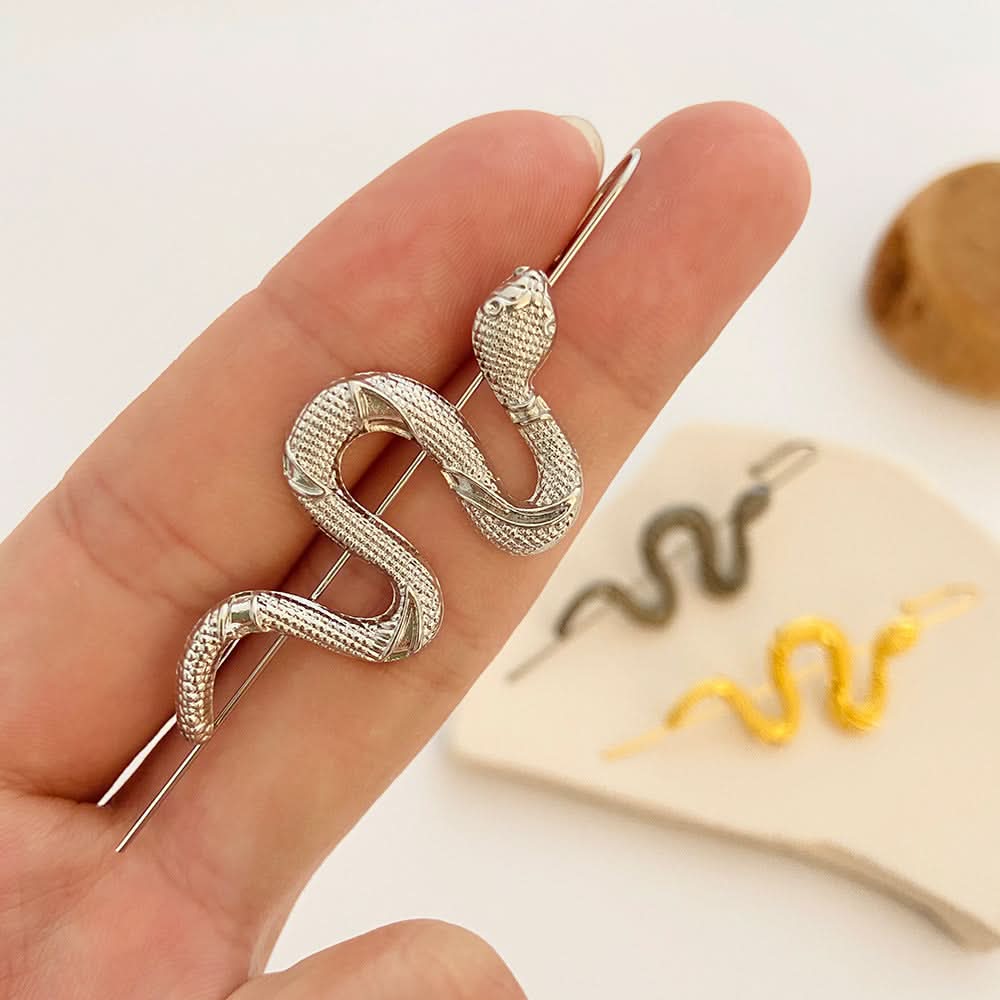 Snake-Shaped Ear Hook Tragus Clip for Women
