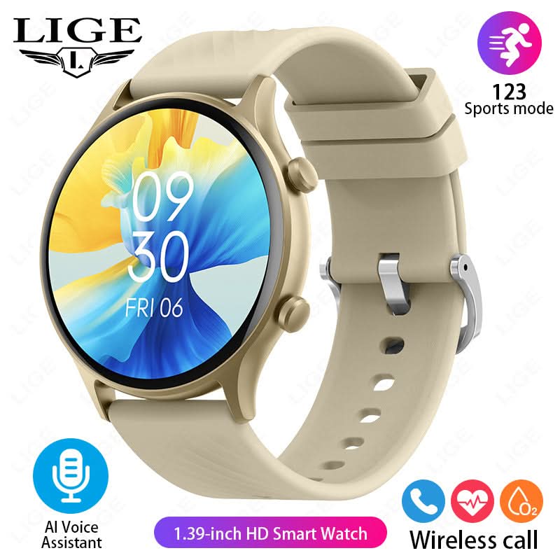 Smartwatch for Men – Outdoor Sports Fitness Tracker, Heart Rate & Blood Oxygen Monitor