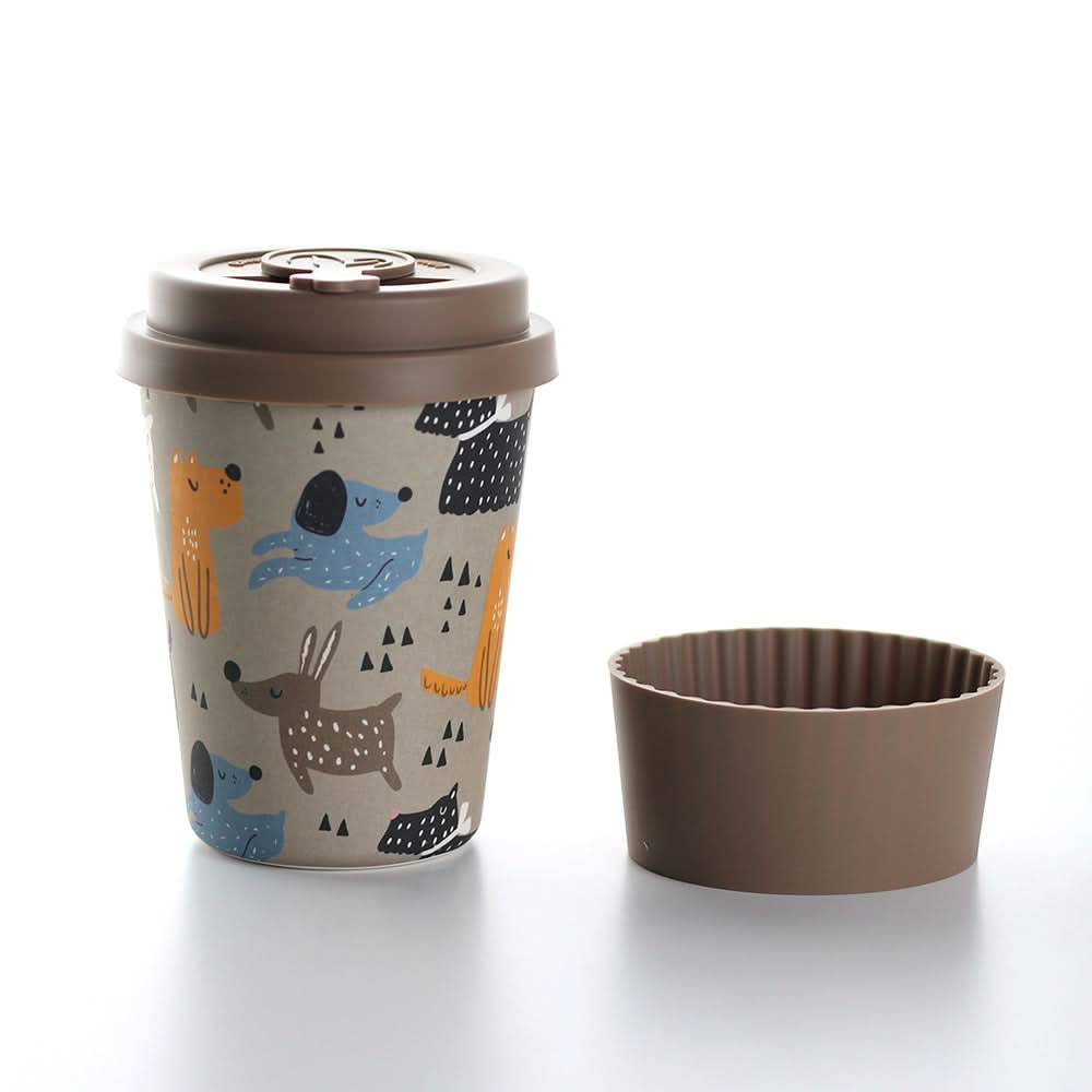 Coffee Cup with Lid – Eco-Friendly Travel Mug for Outdoor Use (350ml)
