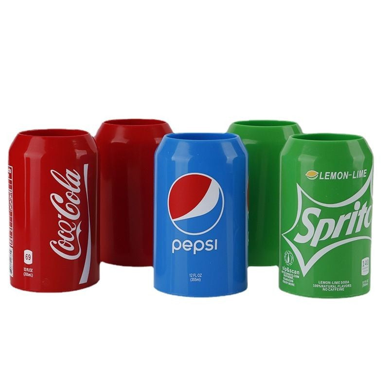 Silicone Cola Can Cover Lid – Spill-Proof, Reusable Beverage Cap for 355ml Cans | Kitchen Essentials