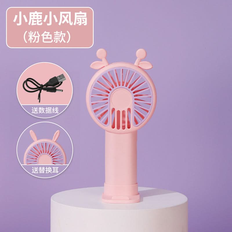 Mini USB Rechargeable Handheld Fan – Portable Desktop Cooling Gadget