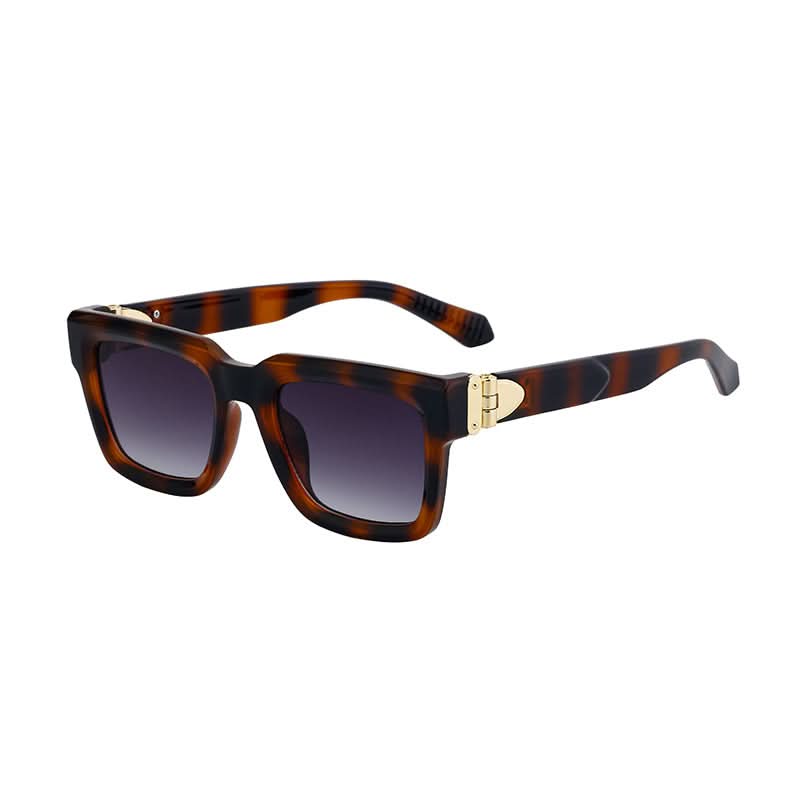 High-End Square Frame Polarized Sunglasses for Men – Luxury Style, UV Protection