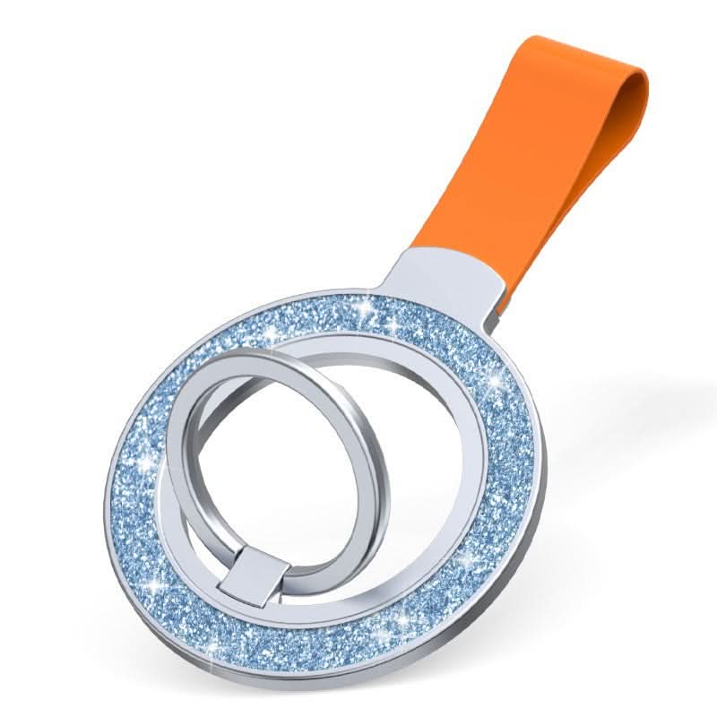 360° Rotating Magnetic Phone Ring Holder – Foldable Stand