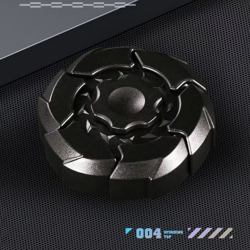 Magnetic Finger Gyroscope Spinner – Decompression Toy for Kids & Students