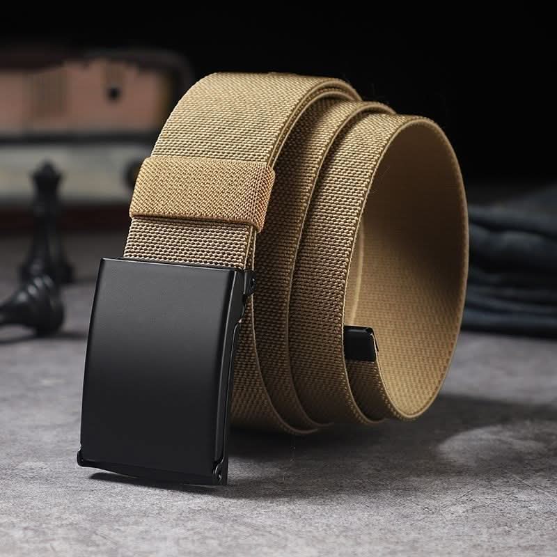 Men’s Elastic Canvas Belt – Casual & Business Style