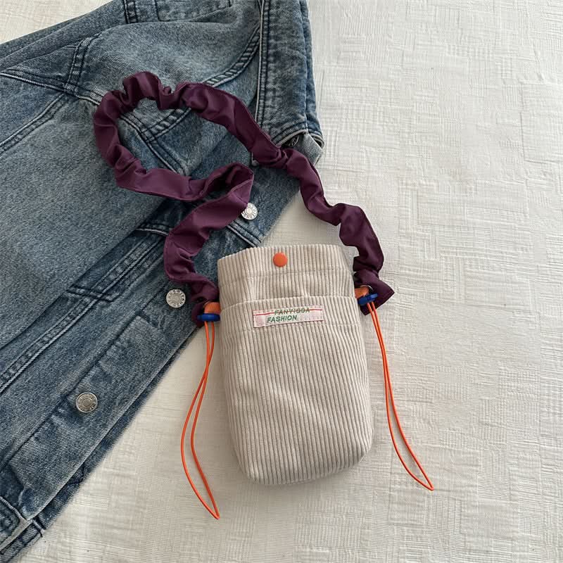 Trendy Mini Pleated Shoulder Bag – Korean Fashion Crossbody