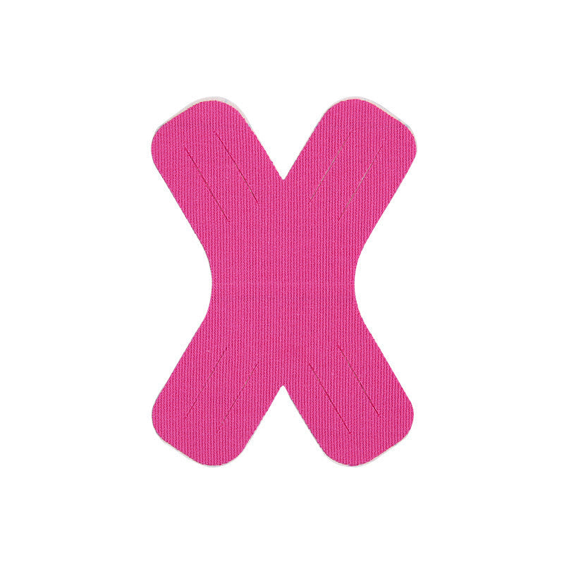 X-Shaped Muscle Support Patches – Cotton Sports Tape for Running & Joint Care (Pack of 2)