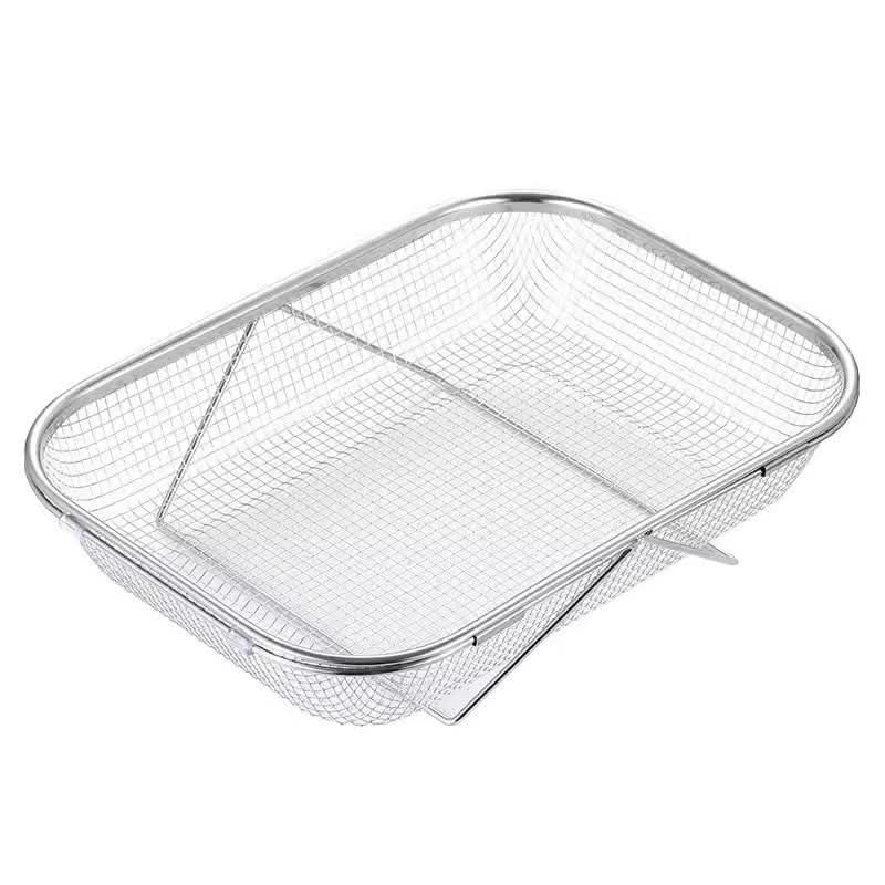 Retractable Stainless Steel Sink Drain Basket Rack