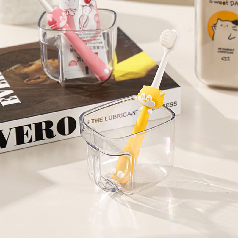 3-in-1 Travel Mouthwash Cup –Toothbrush Holder & Wash Cup Set