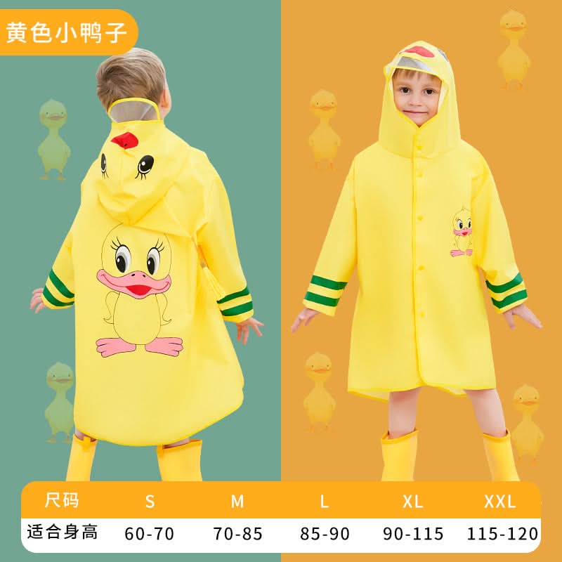 Reusable Full-Body Raincoat for Women & Kids – Lightweight, Waterproof