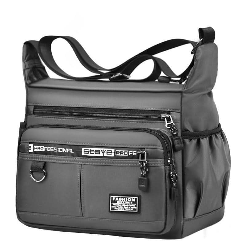 Men's Waterproof Multi-Pocket Business Backpack