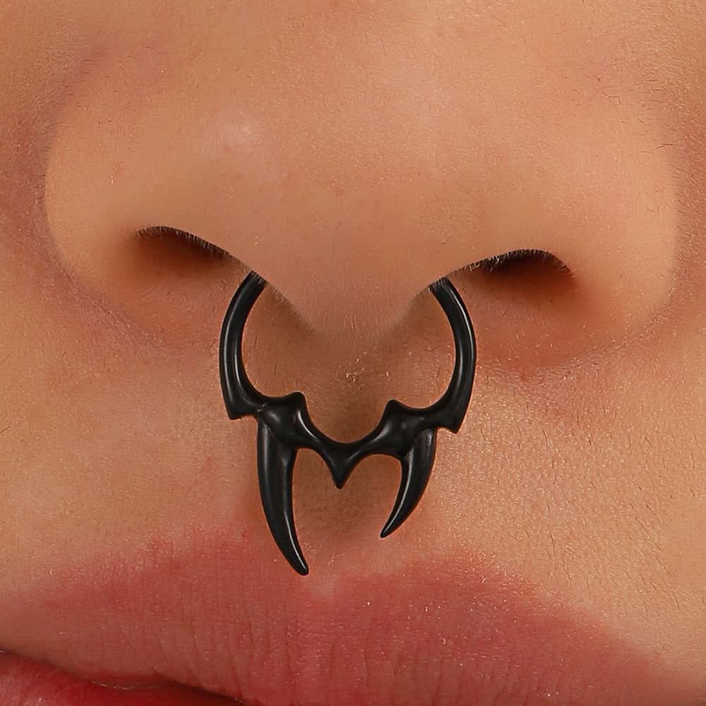 Unisex U-Shape Horn Nose Clip Piercing Jewelry