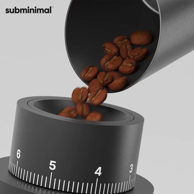 Rechargeable Coffee Scale with Dosage Cup