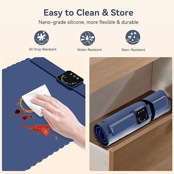 Flexible Folding Silicone Vegetable Heating Board