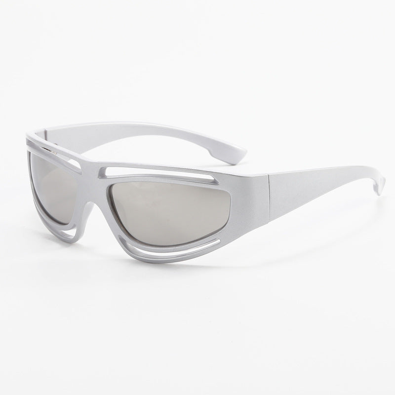 [Trinity 2.0] Futuristic Silver Sunglasses