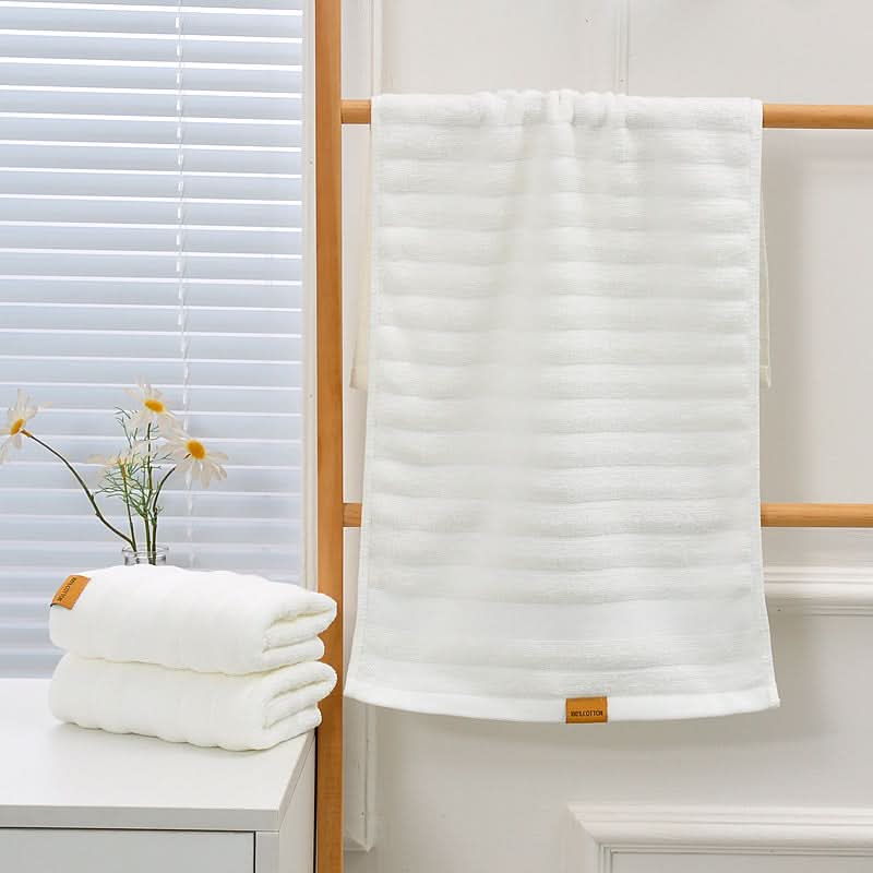 Pure Cotton Hand Bath Towel - 34x75cm, 32-Strand High-Quality