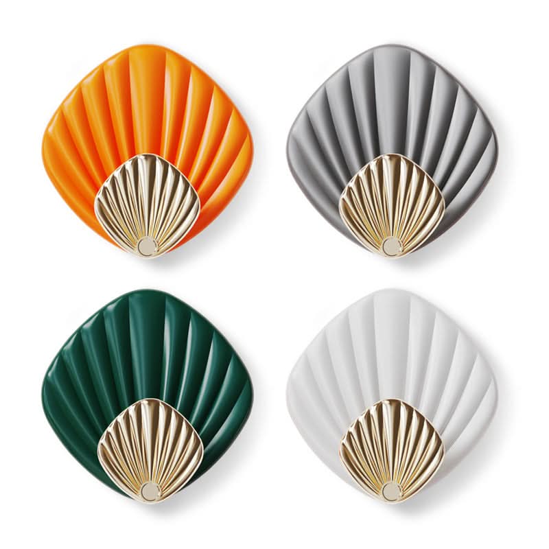 Luxury Shell Adhesive Wall Hook – No-Drill, Heavy-Duty Stick-On Hanger