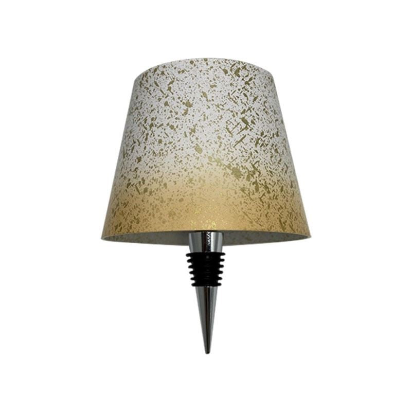 Red Wine Bottle Table Lamp – Creative Glass Accent Light with 3-Level Dimmer