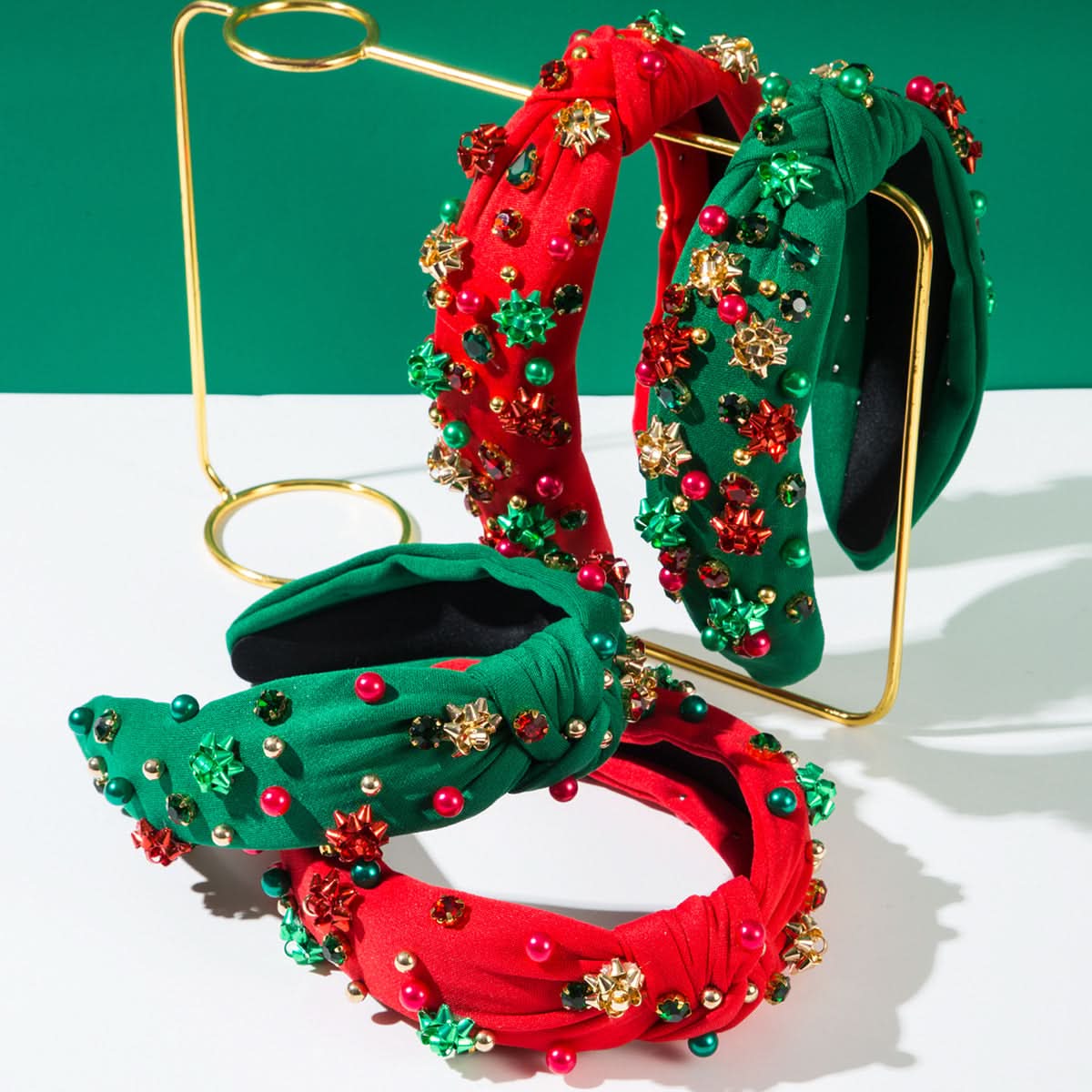 Christmas Snowflake Rhinestone Hair Headband