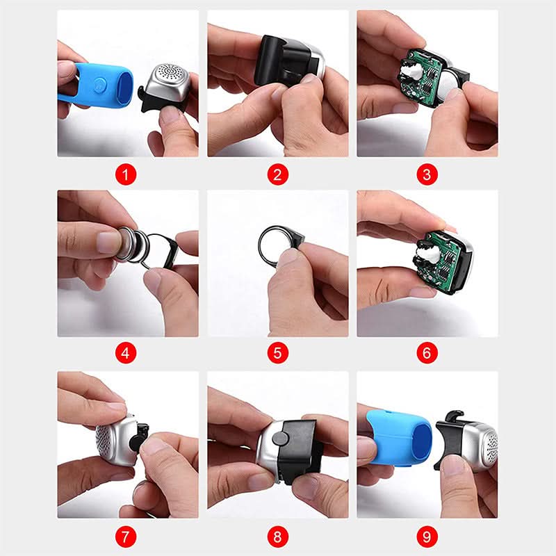 90dB Loud Bicycle Horn – Waterproof Electric Bike Bell