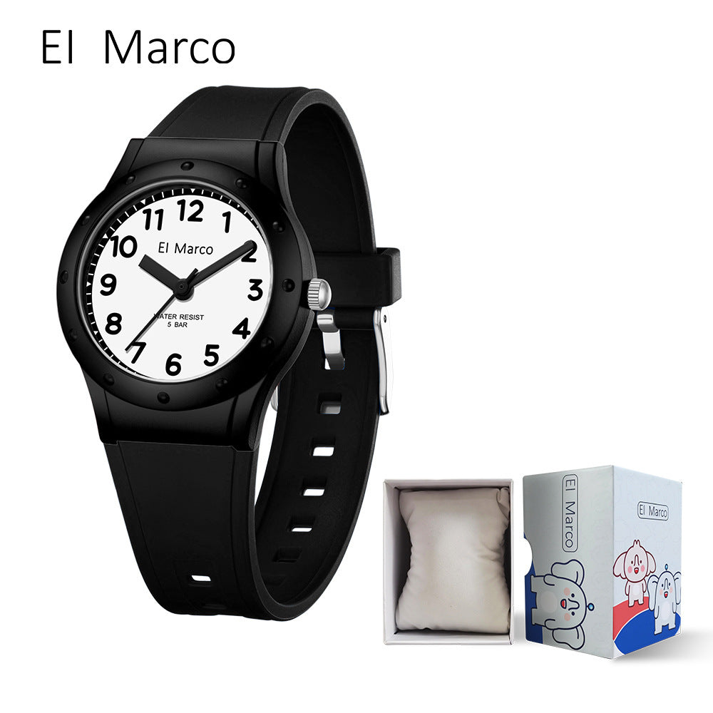 Little Elephant Marco Kids Quartz Watch – Waterproof Analog Watch for Boys and Girls