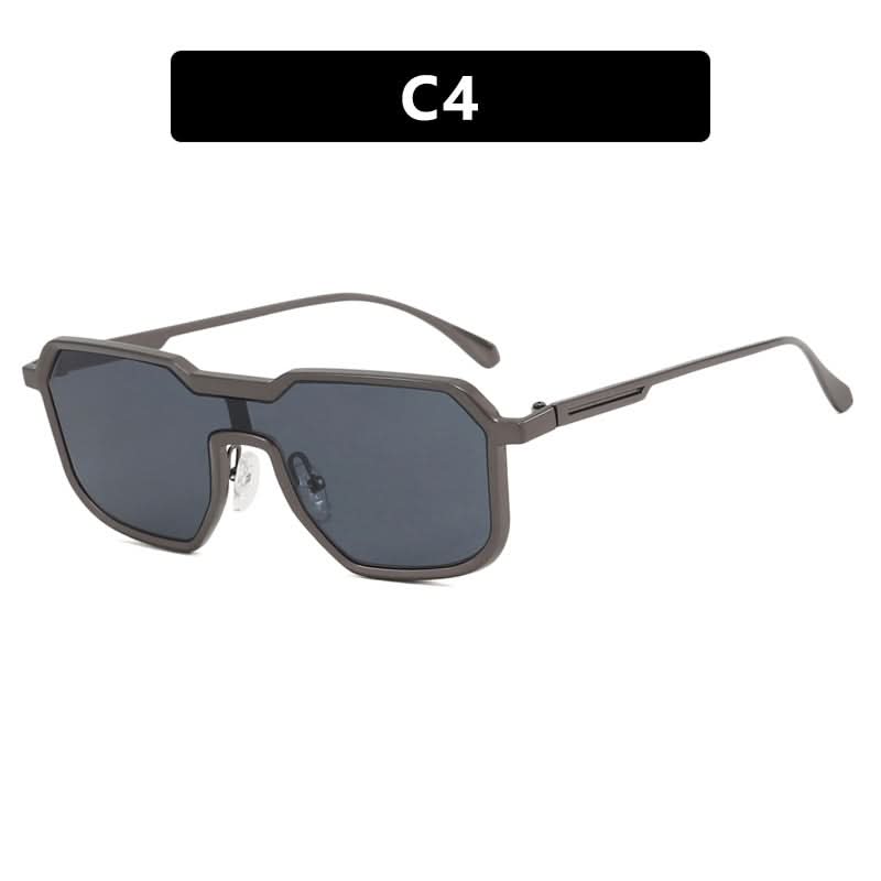 Men's Metal Square Sunglasses for Driving