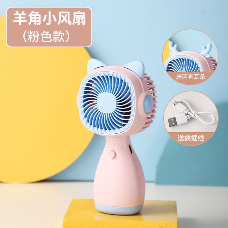 Mini USB Rechargeable Handheld Fan – Portable Desktop Cooling Gadget