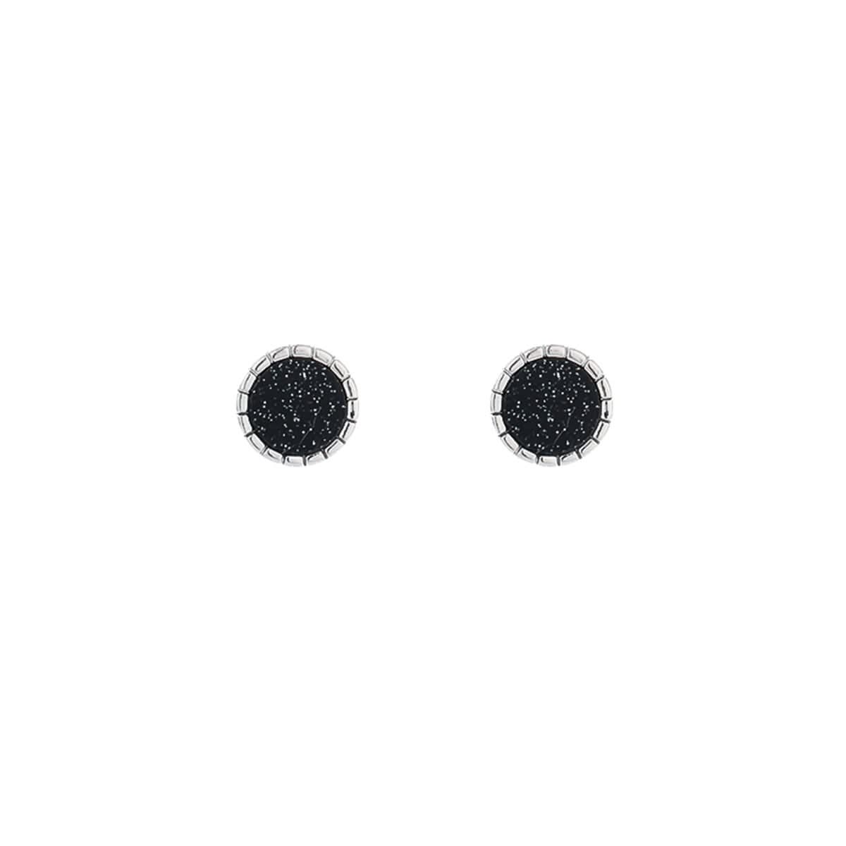 Men's Magnetic Black Onyx Ear Clips – No Piercing Hoop Earrings