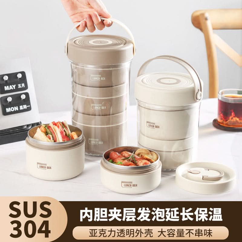 Insulated Lunch Box – Two/Three Layers Food Container
