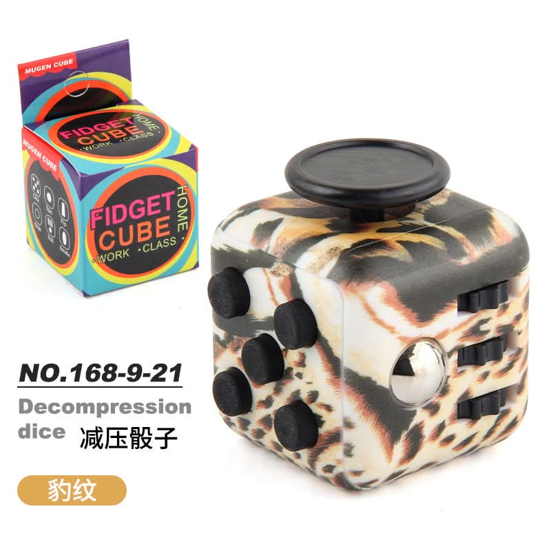 Rainbow Anti-Anxiety Fidget Cube Toy