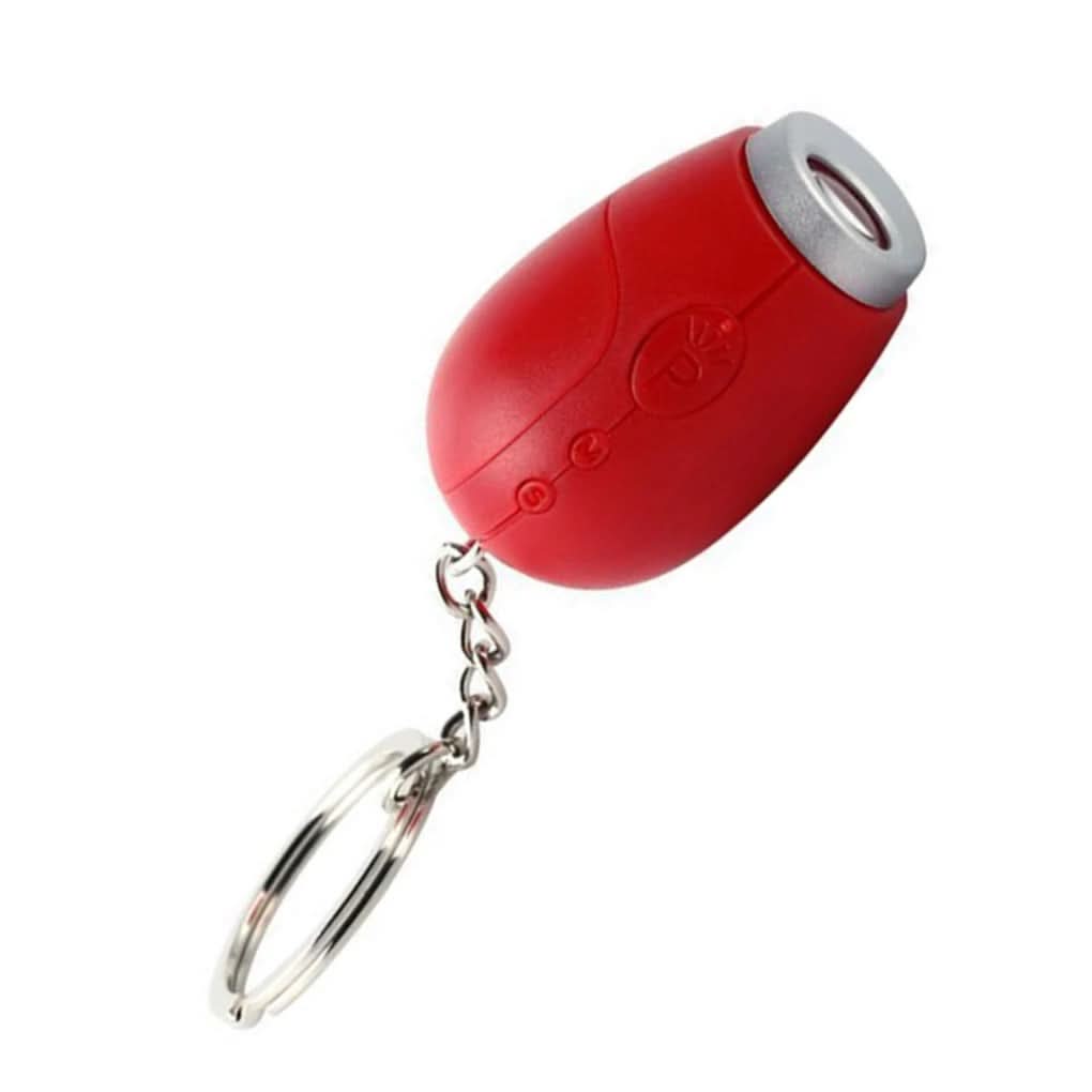 Mini Keychain Projection Clock Flashlight for Kids