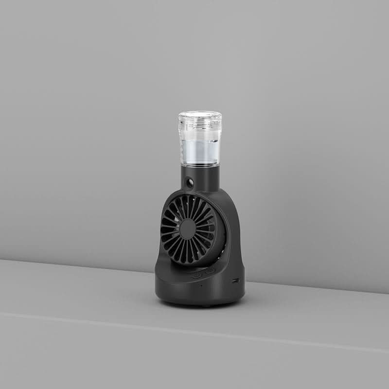 Mini USB Mist Fan – Portable Rechargeable Spray Cooling Fan
