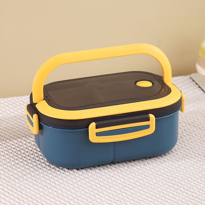 1200ml Bento Microwave-Safe Lunch Box – 3-Compartment Food Container