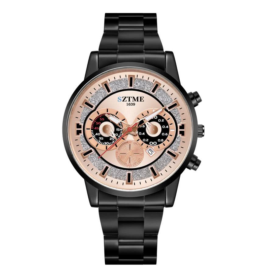 Men's Luminous Calendar Quartz Business Watch