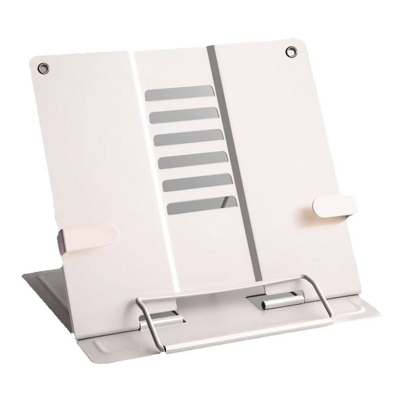 Adjustable Desktop Book Stand for Kids – 6-Gear Reading Rack with Book Clips