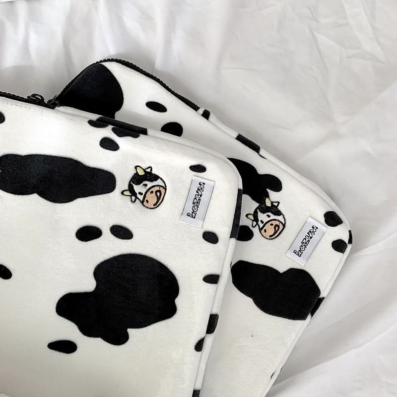 Cute Cow Print Laptop & Tablet Sleeve