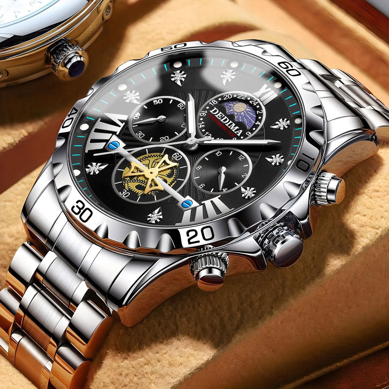 Men's Quartz Business Watch – Luminous Waterproof