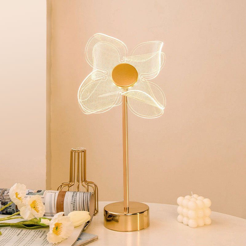 Dimmable Butterfly Night Light – Luxury Acrylic Table Lamp for Bedroom