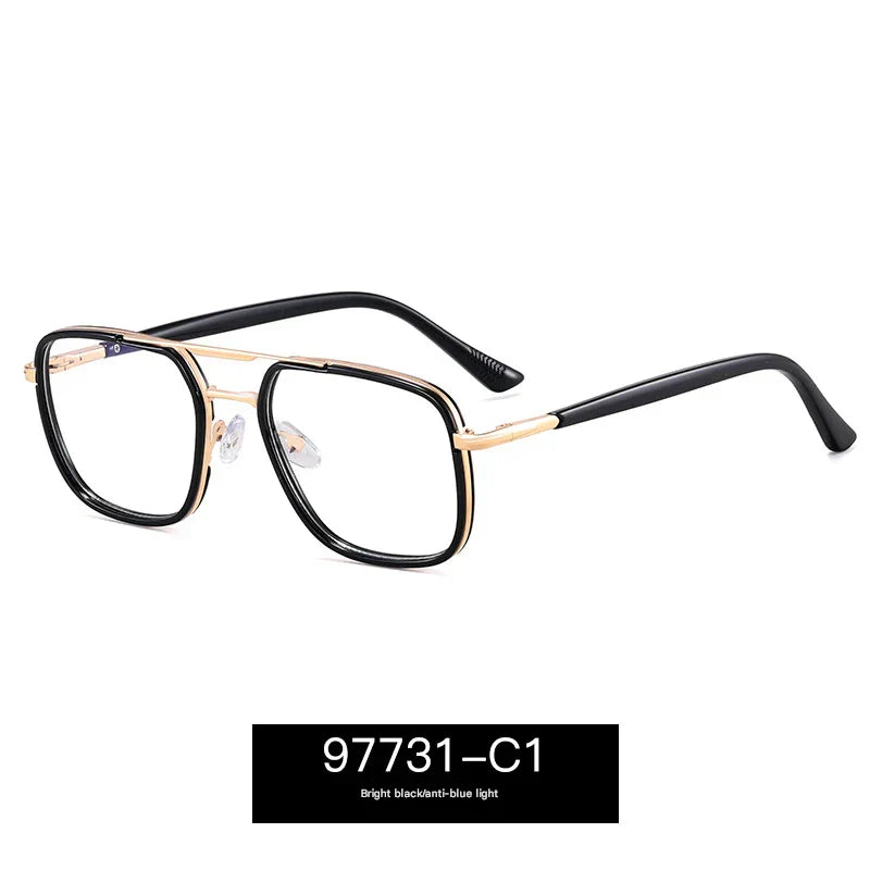 Men’s TR90 Anti-Blue Light Glasses Frame – Lightweight Fashion Eyewear