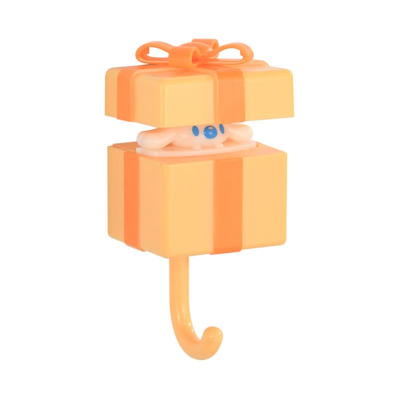 Cute Gift Box Key Hook – Punch-Free Adhesive Hook
