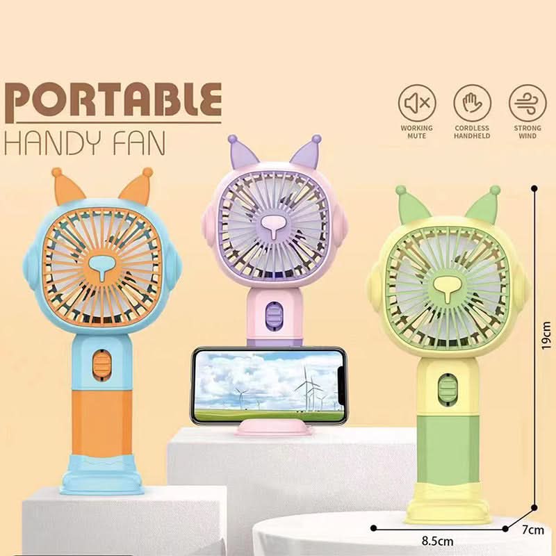USB Rechargeable Mini Handheld Fan – Portable Electric Cooling Fan