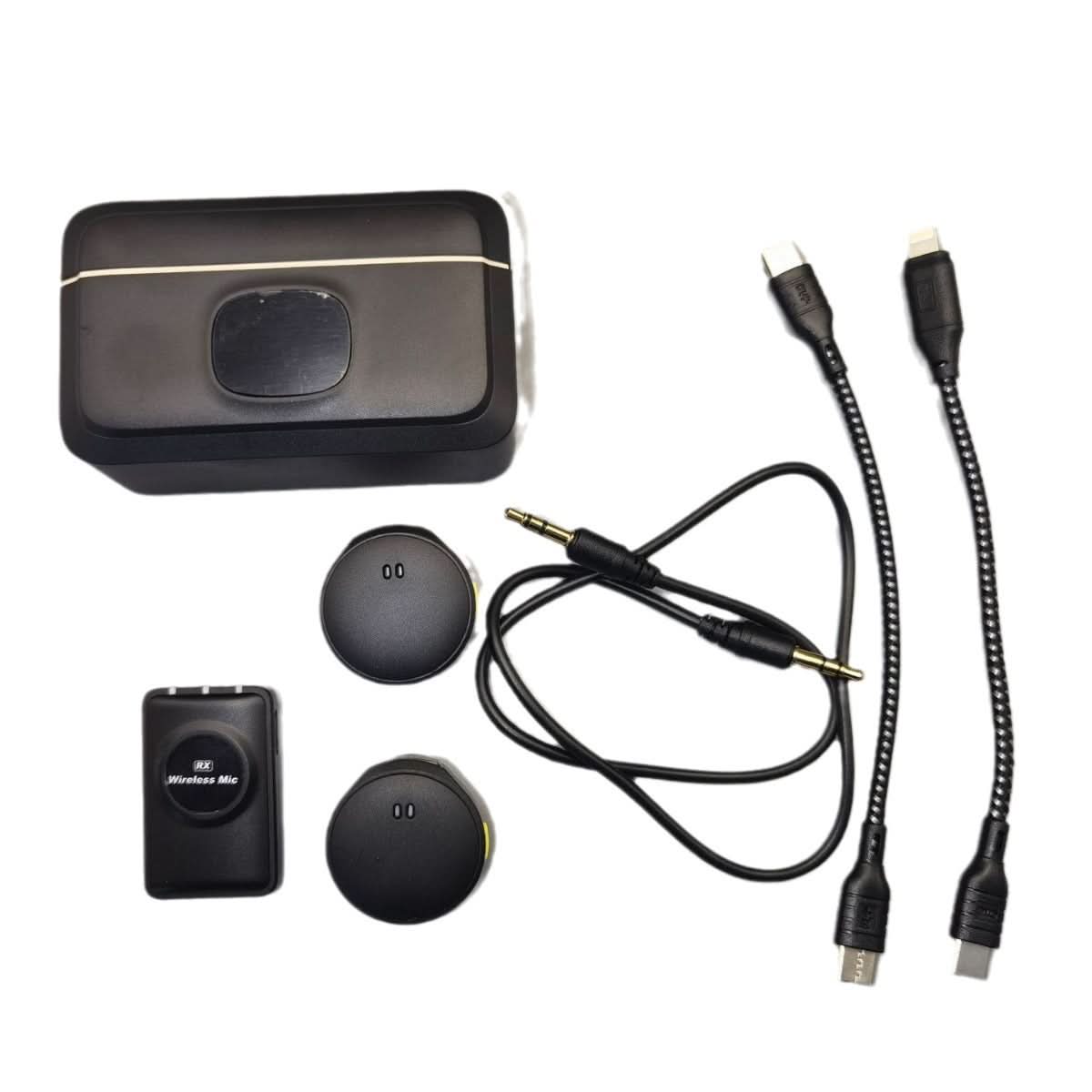 Q8 Wireless Lavalier Microphone, Bluetooth 5.1