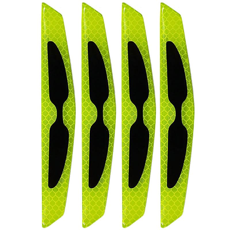 Carbon Fiber Car Fender Reflective Strips – Anti-Scratch & Anti-Collision Body Stickers
