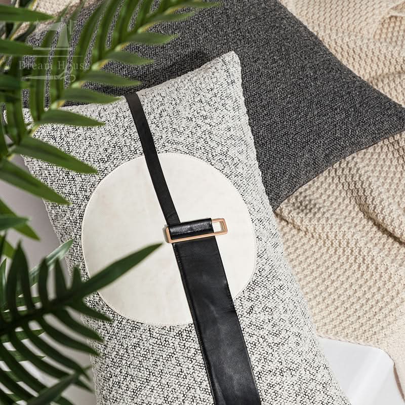 Modern Light Luxury Splicing Pillowcase