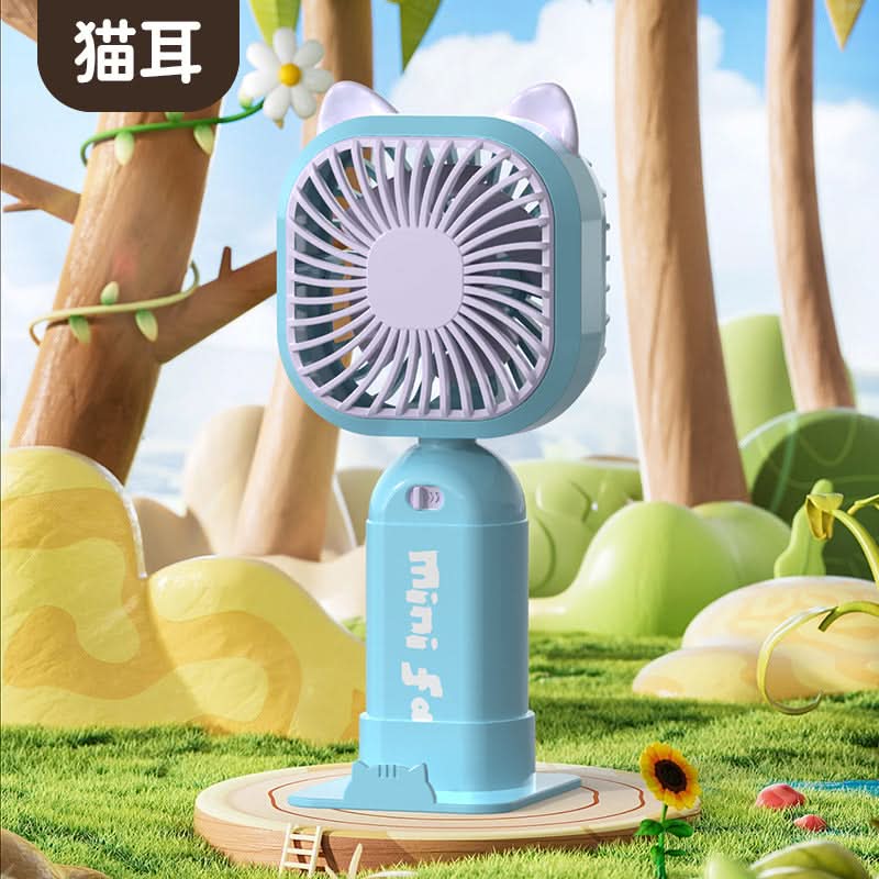 Mini USB Rechargeable Handheld Fan – Portable Desktop Cooling Gadget