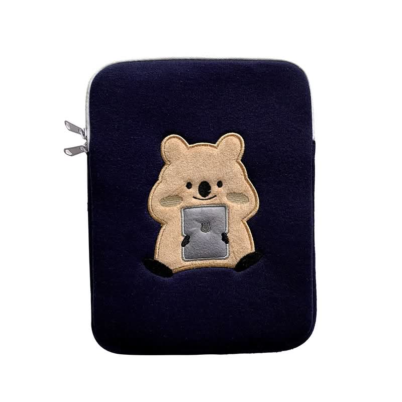 Cute Koala Embroidered Laptop Case