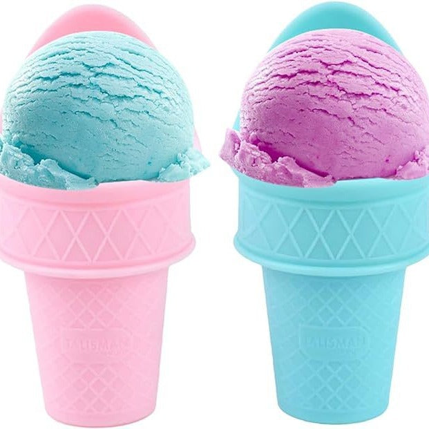 Ice Cream Scoop Spoon for Kids – BPA-Free Plastic, Easy-Grip Design